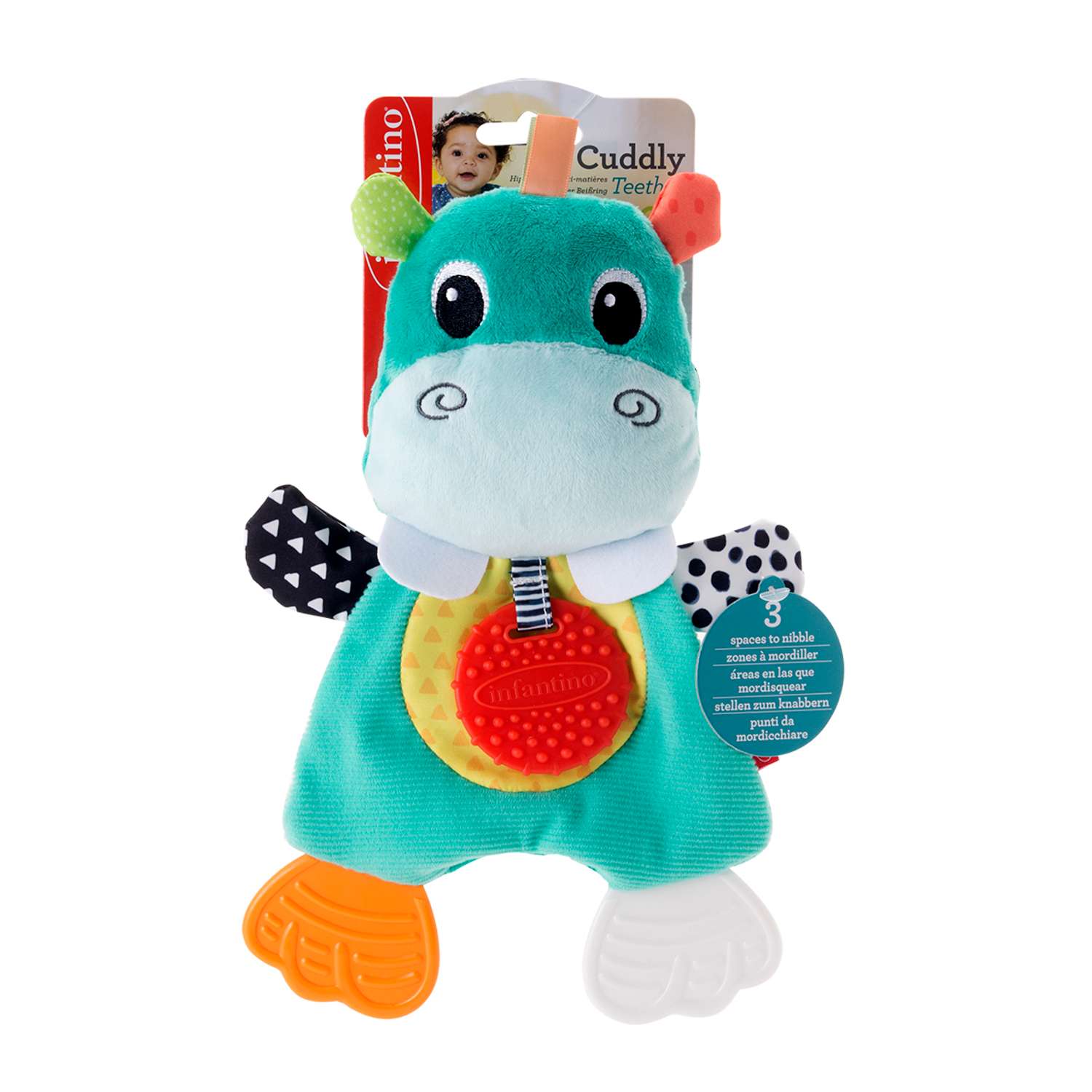 Игрушка INFANTINO Бегемотик - фото 2