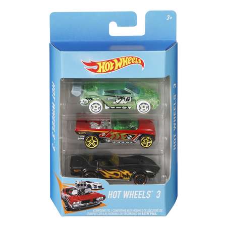 Подарочный набор Hot Wheels из 3 машинок в ассортименте