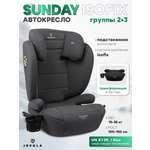Автокресло JOVOLA Sunday Isofix 2/3 (15-36 кг) серый
