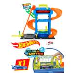 Автомойка Hot Wheels с туннелем и крутыми виражами