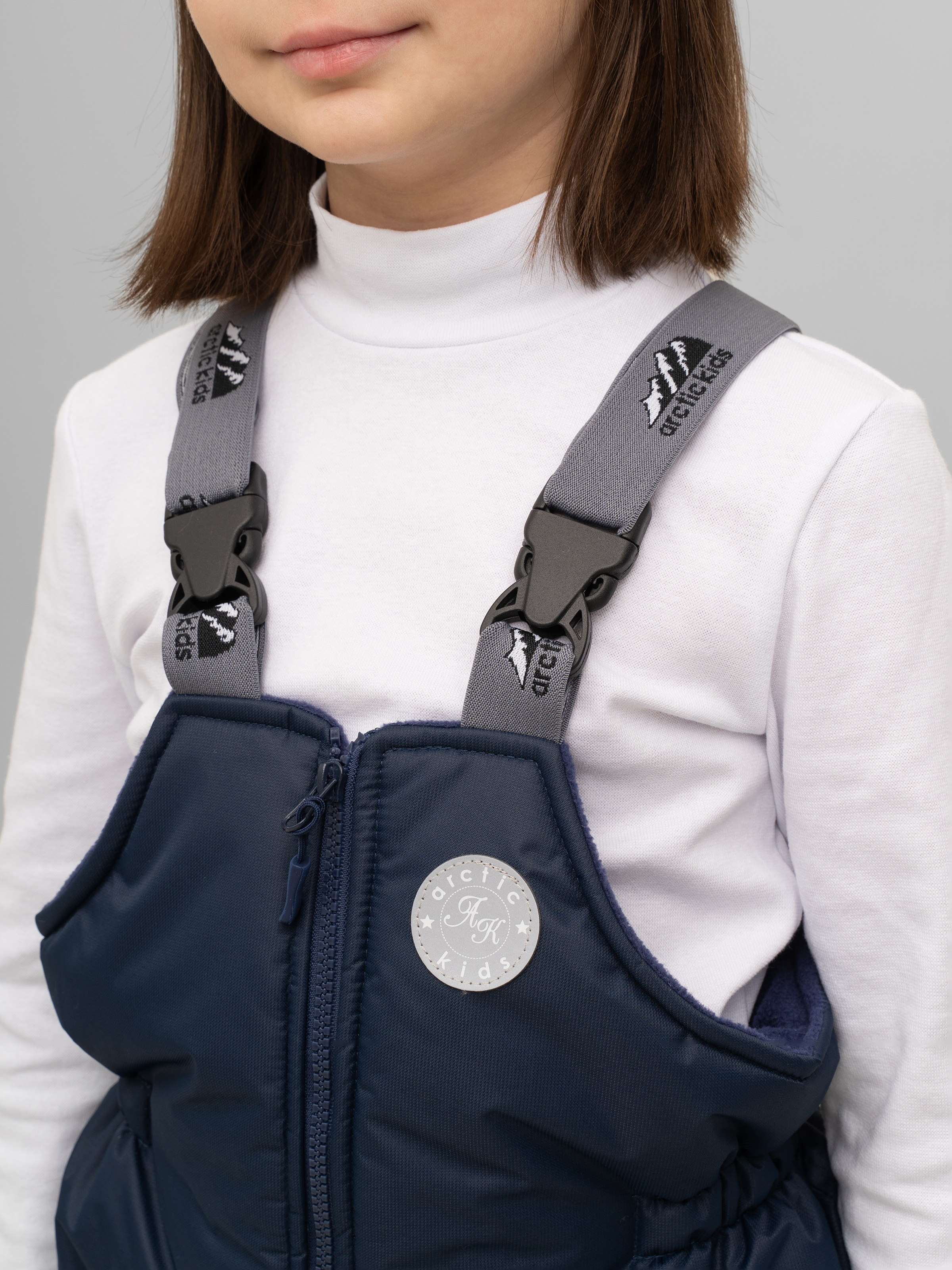 Полукомбинезон Arctic kids 60-015 синий - фото 6