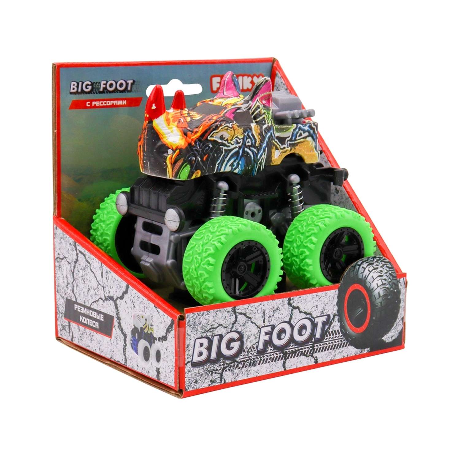 Автомобиль Funky Toys Звери в ассортименте FT9789 - фото 6