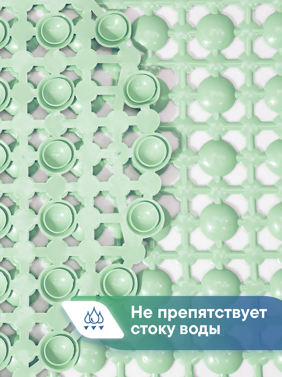 Коврик для ванной VILINA 36 x 65 см - фото 2