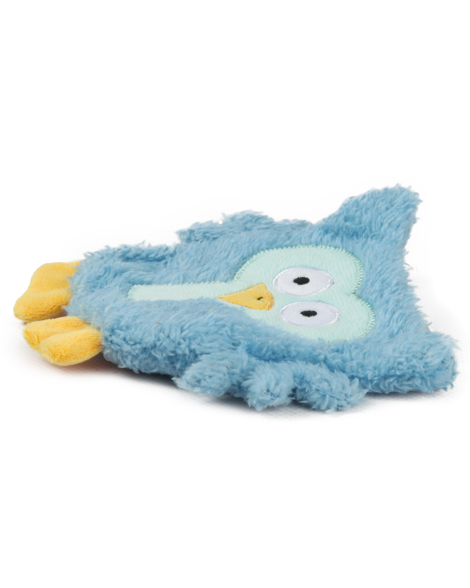 Игрушка для собак Barbaks Сова Софа мягкая с пищалкой шуршит 14см - фото 4