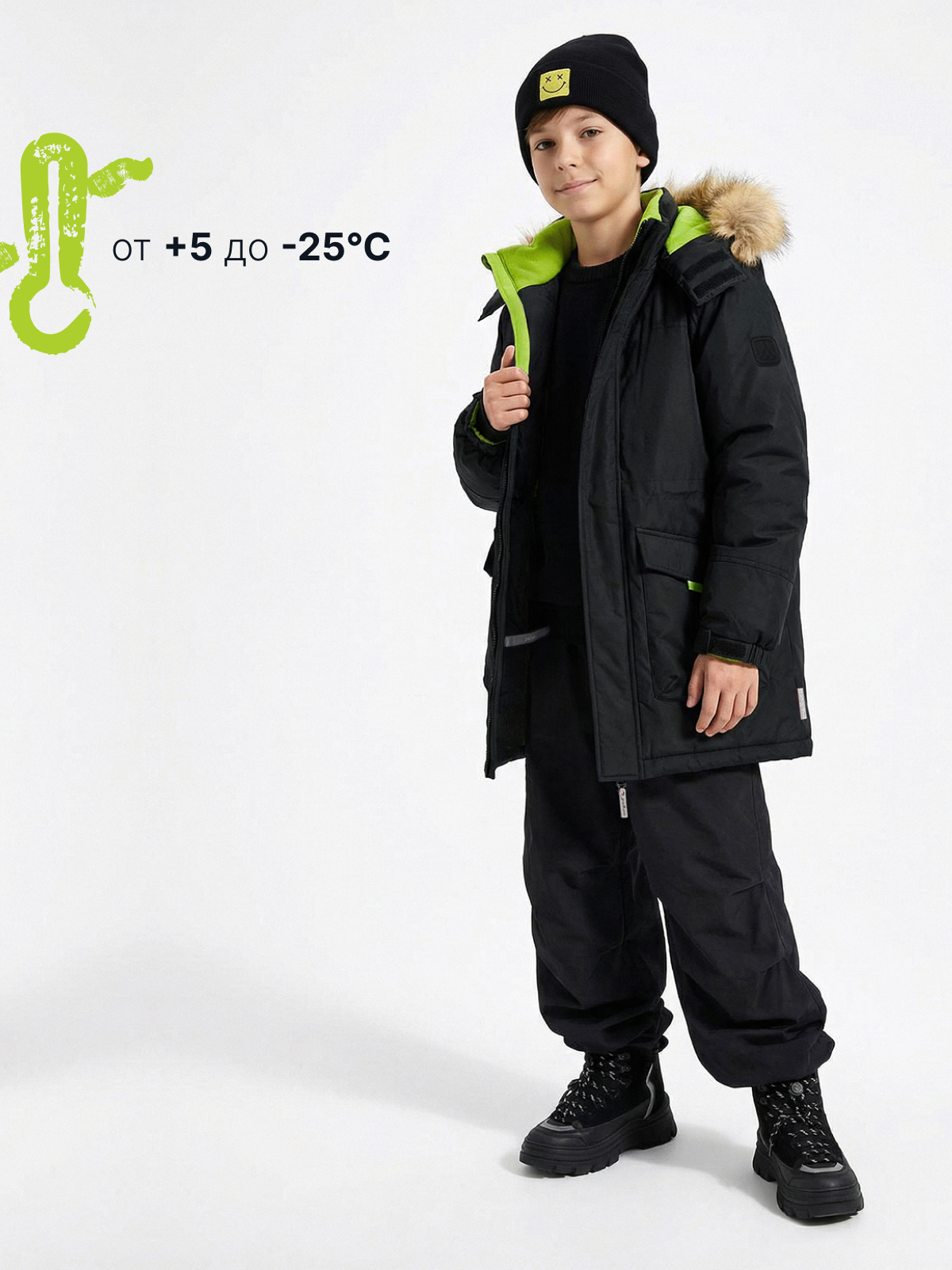 Куртка Premont WP72491JETBLACK - фото 2