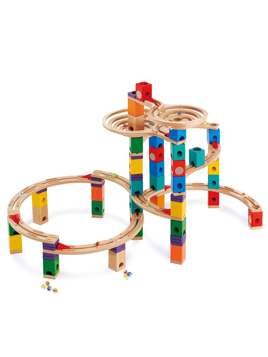 Конструктор Hape Гонки деревянный 202 дет. - фото 7