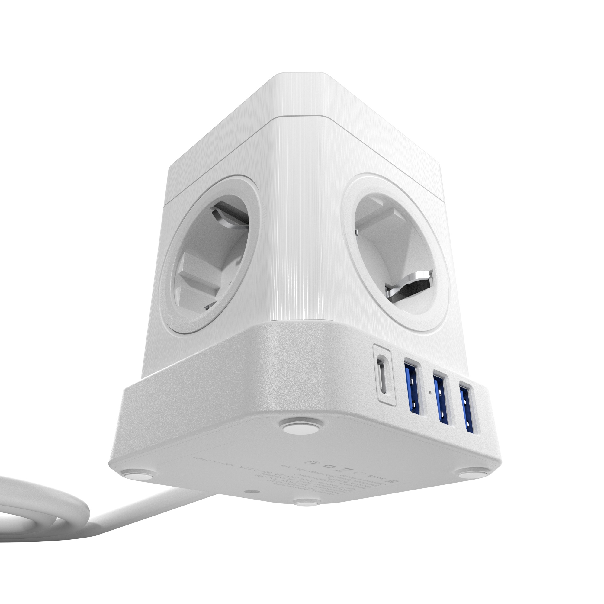 Сетевой фильтр AGNI TP-VE4U5E-C-W - фото 6