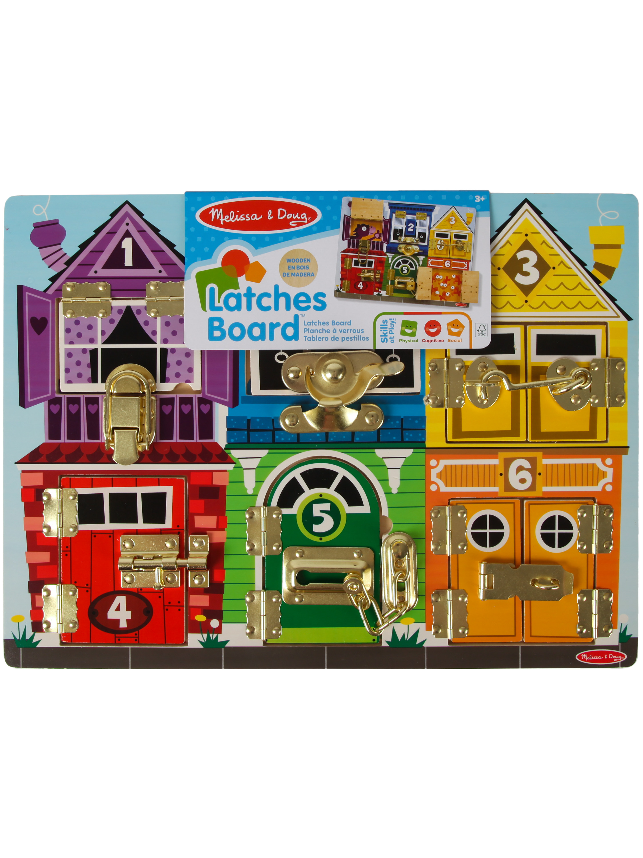 Игрушка Melissa and Doug бизиборд - фото 1