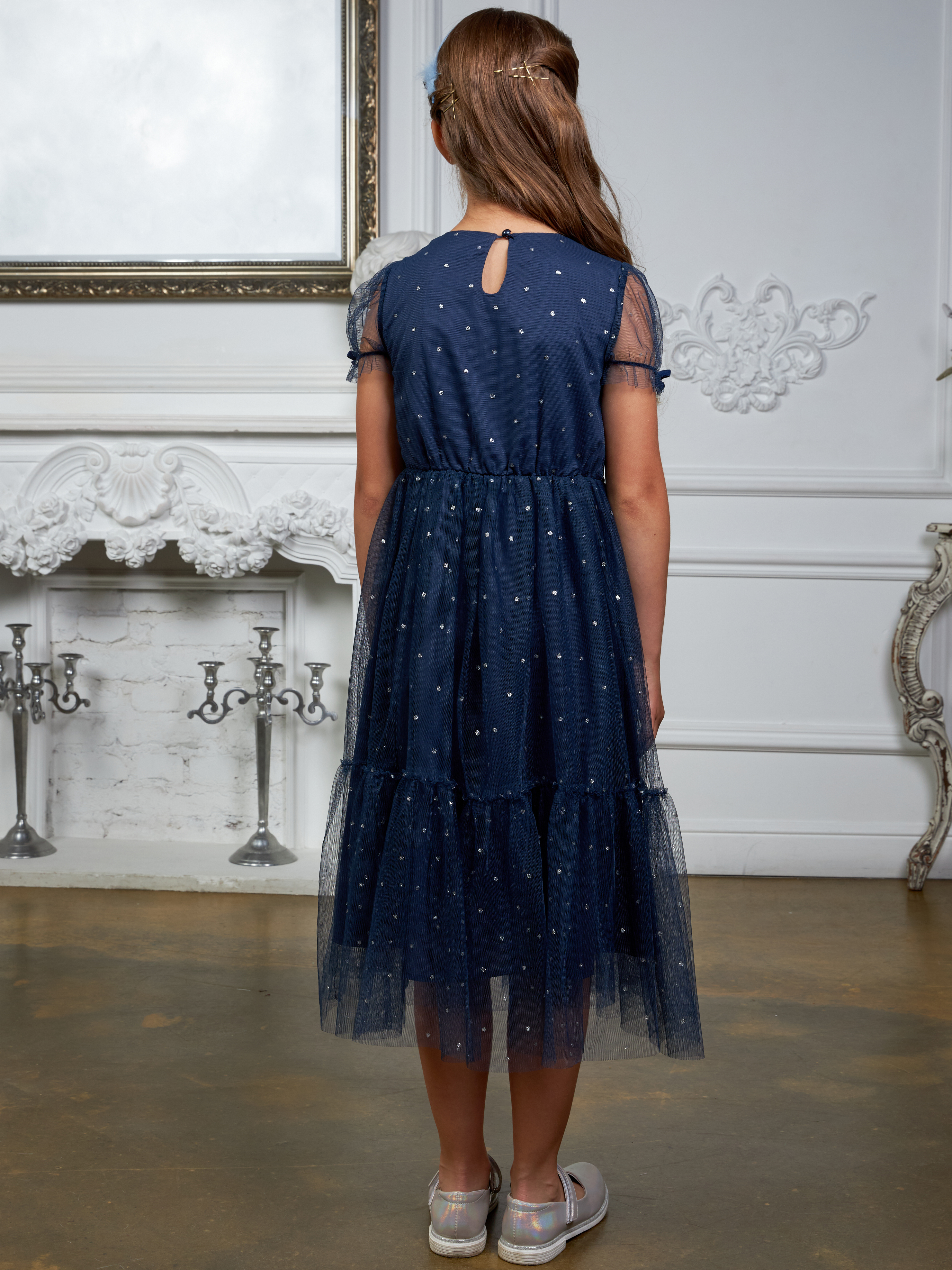 Платье ME WE KG225-W601-191_Темно-синий - фото 6