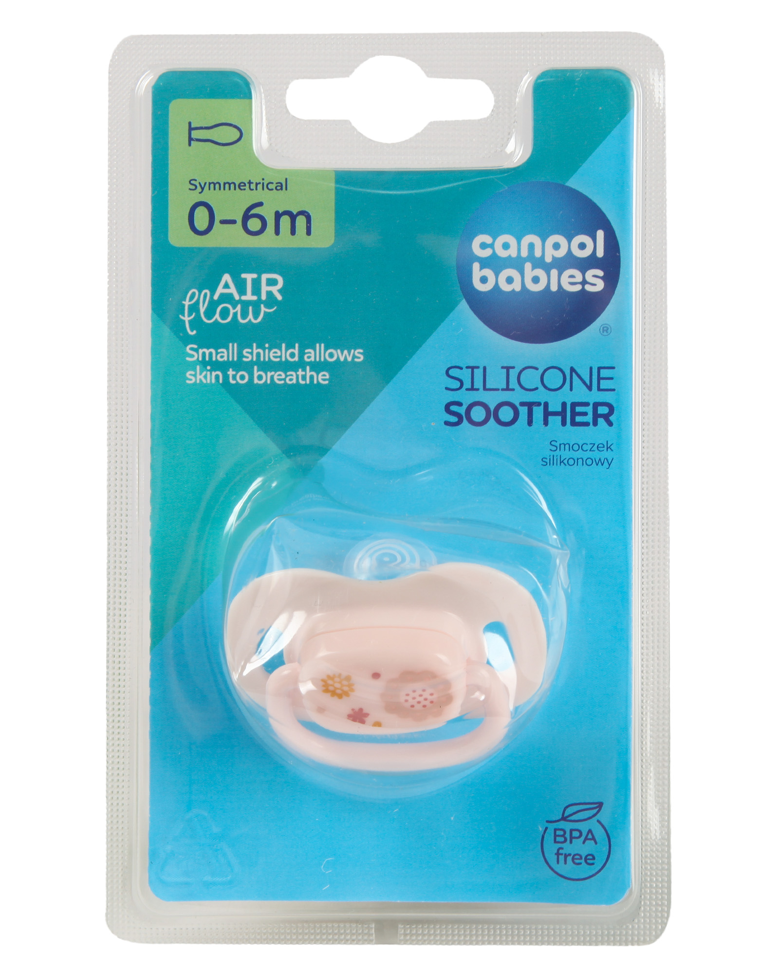 Пустышка Canpol Babies силикон анатомическая от 0 мес. - фото 6
