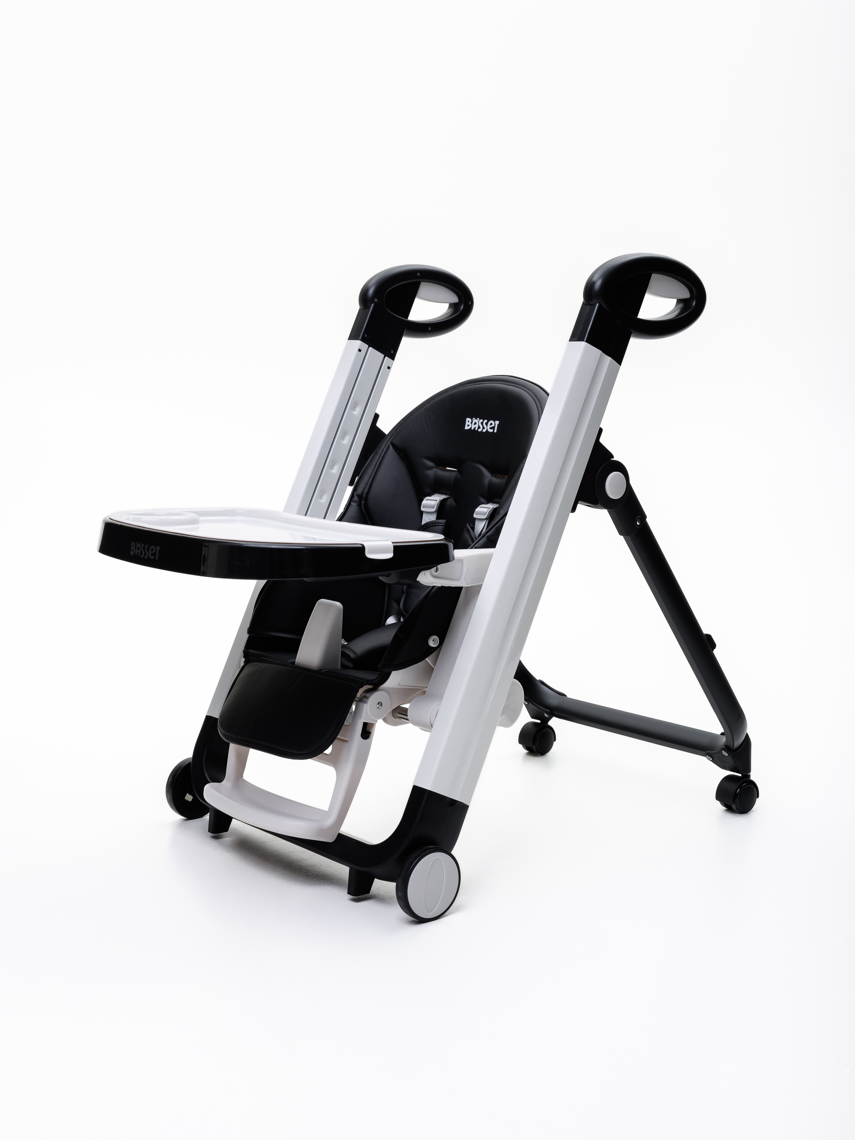 Стульчик для кормления BASSET B2 черный - фото 16
