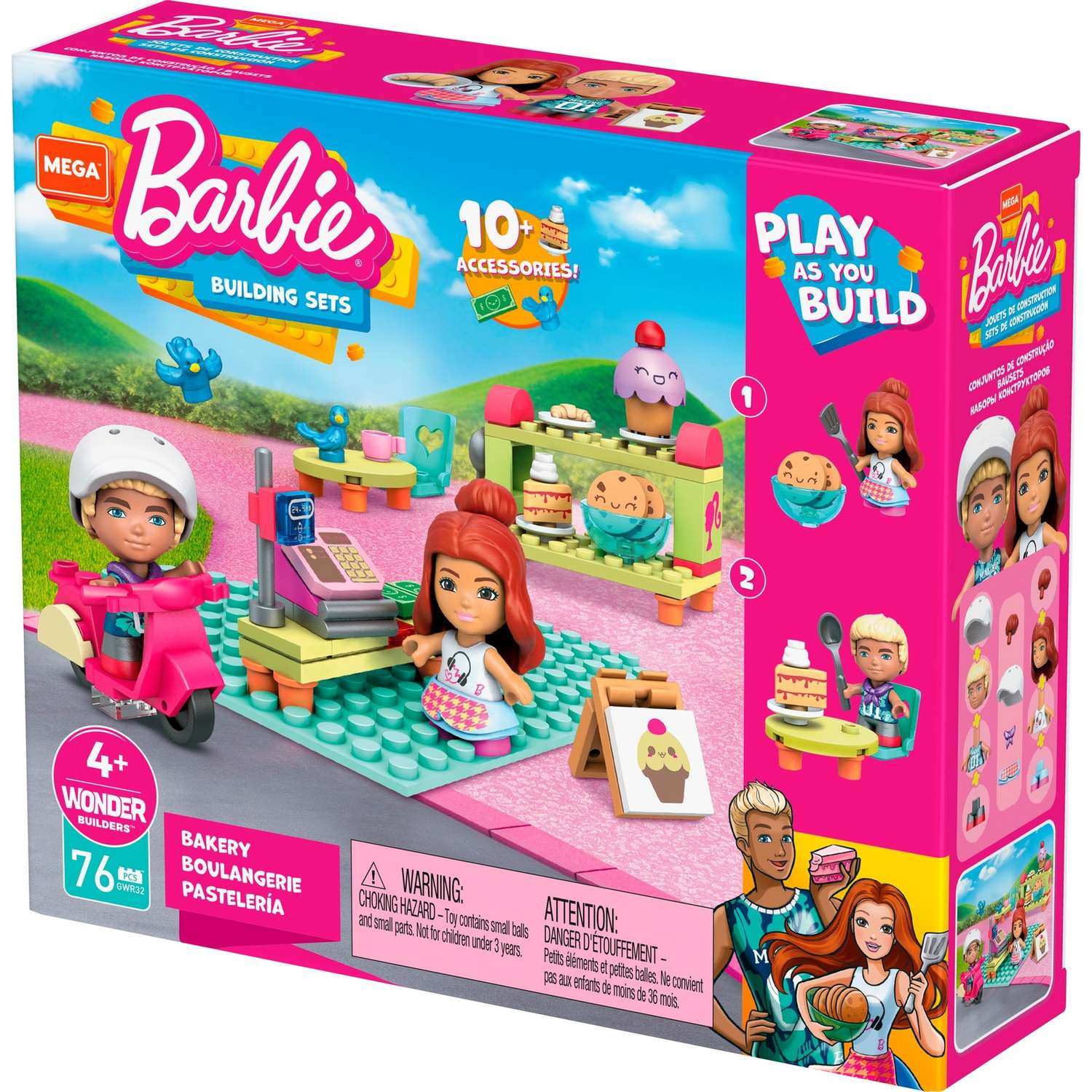 Конструктор Mega Construx Barbie Дорожное путешествие в ассортименте - фото 6