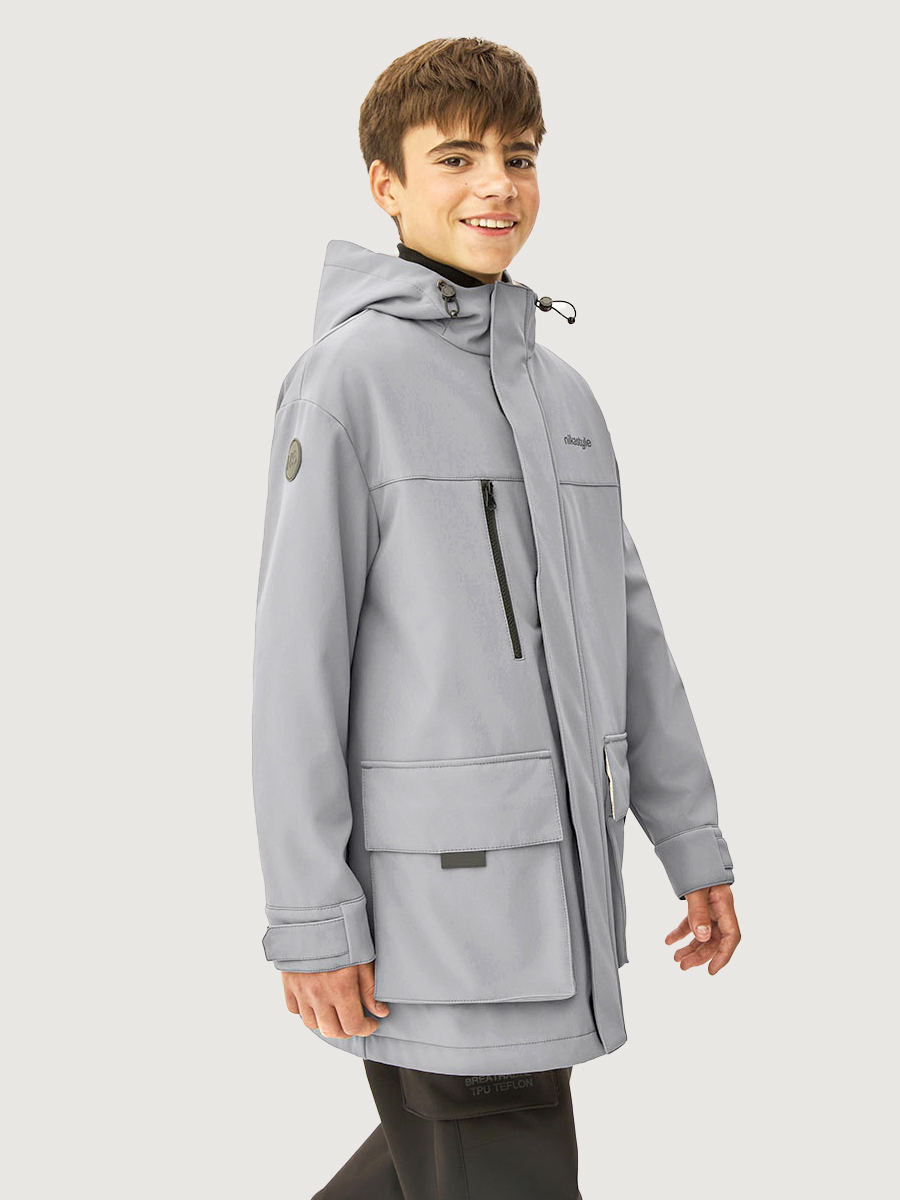 Ветровка NIKASTYLE 4л16126 серый - фото 7