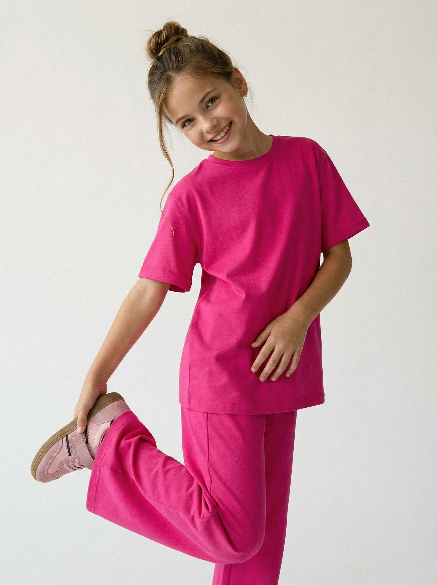 Костюм KiMMi co К-14087060 фуксия - фото 3