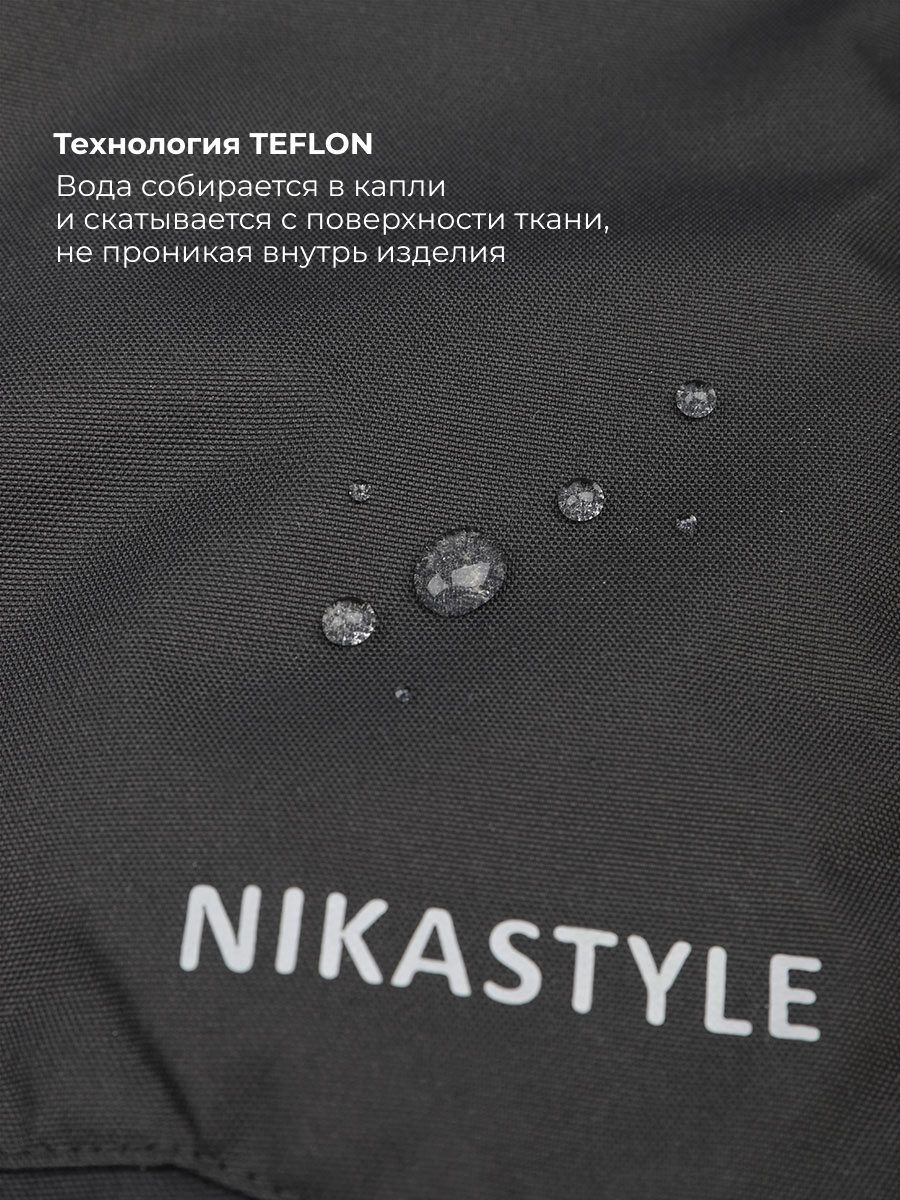 Брюки NIKASTYLE п2з6125 черный - фото 11