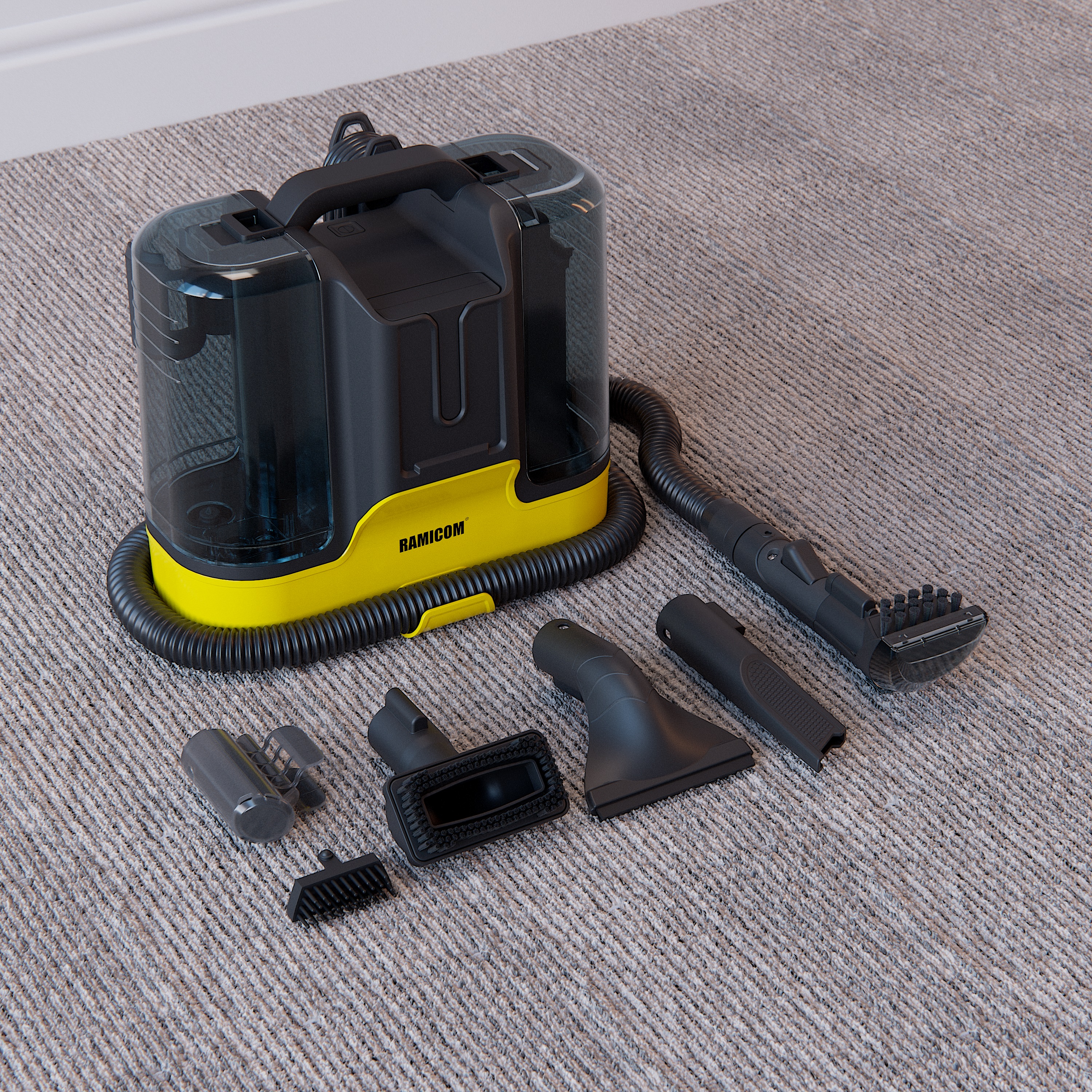 Моющий пылесос Ramicom для химчистки дома, авто и мебели RWC3000 - фото 14