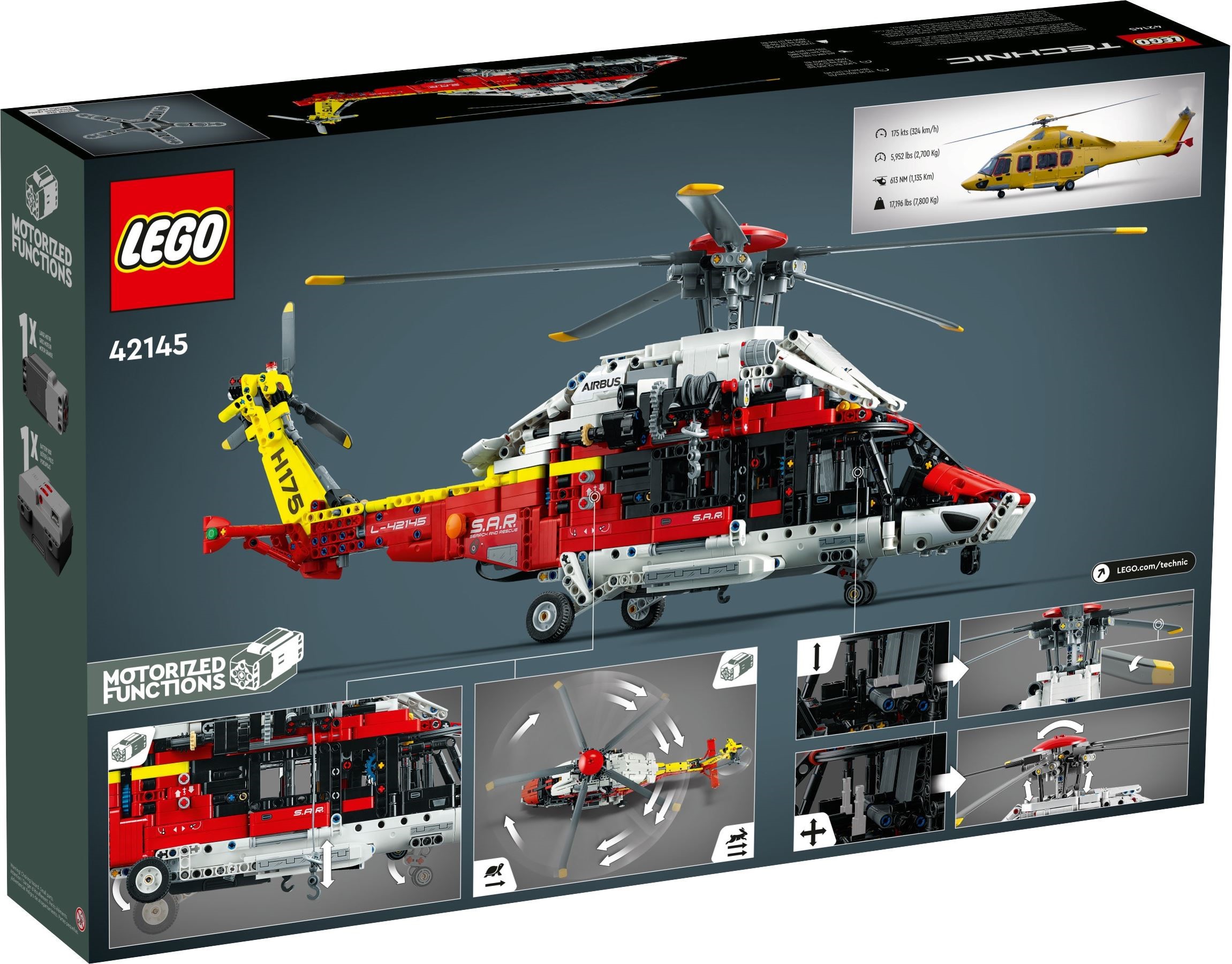Конструктор LEGO Technic 42145 2001 дет. - фото 7
