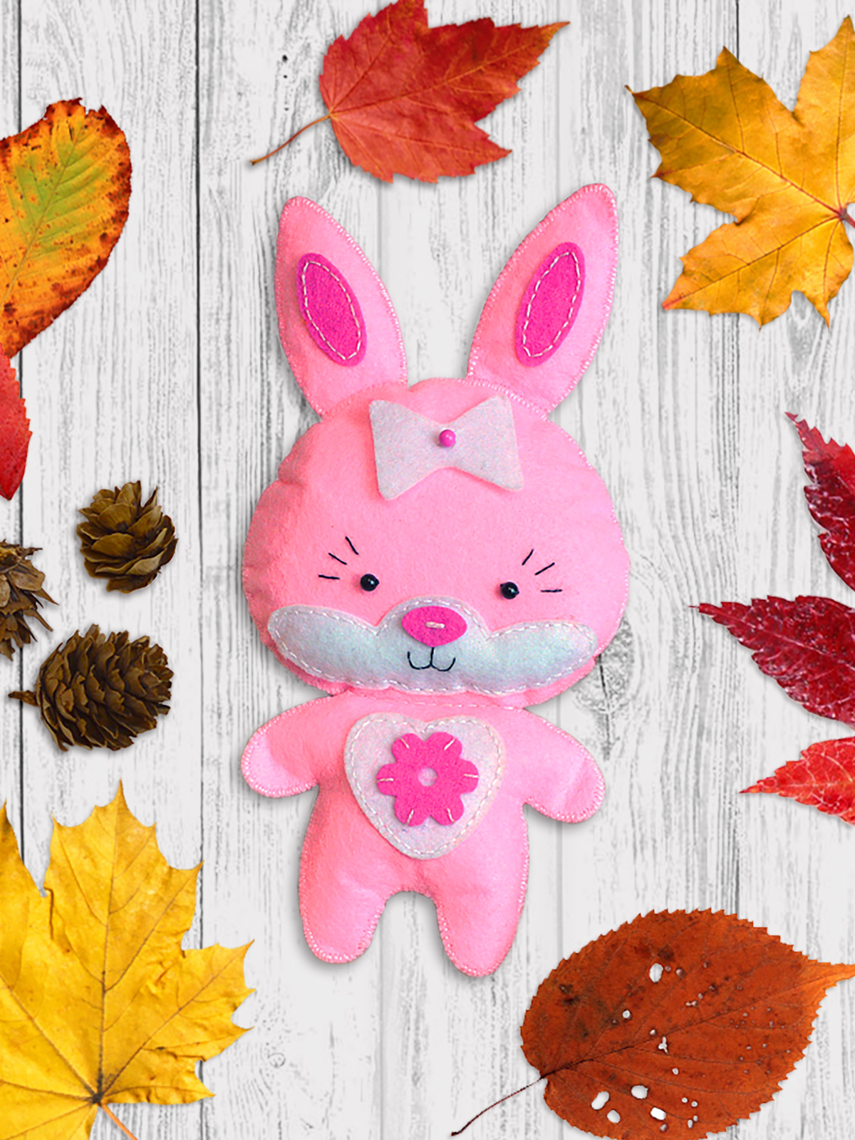 Набор для творчества Дрофа-Медиа шитье Зайка - фото 5