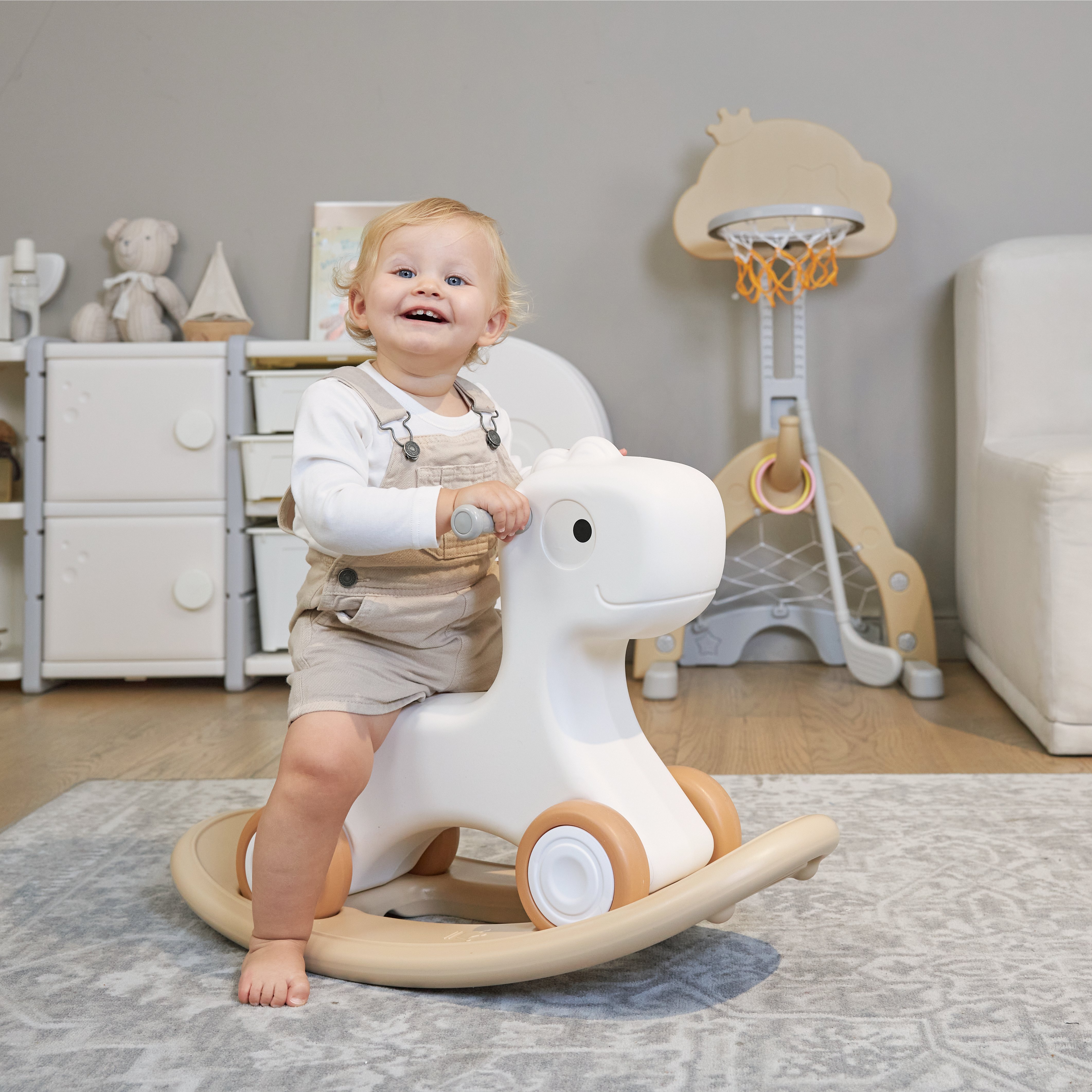 Качалка UNIX Kids Camel бежевый - фото 10