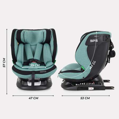 Автокресло MOWbaby Motion Isofix 0+/1/2/3 (0-36 кг)