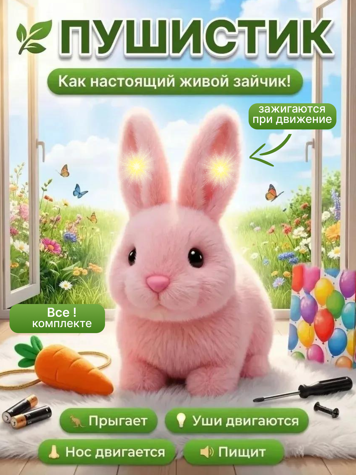 Мягкая игрушка FAVORITSTAR DESIGN - фото 1
