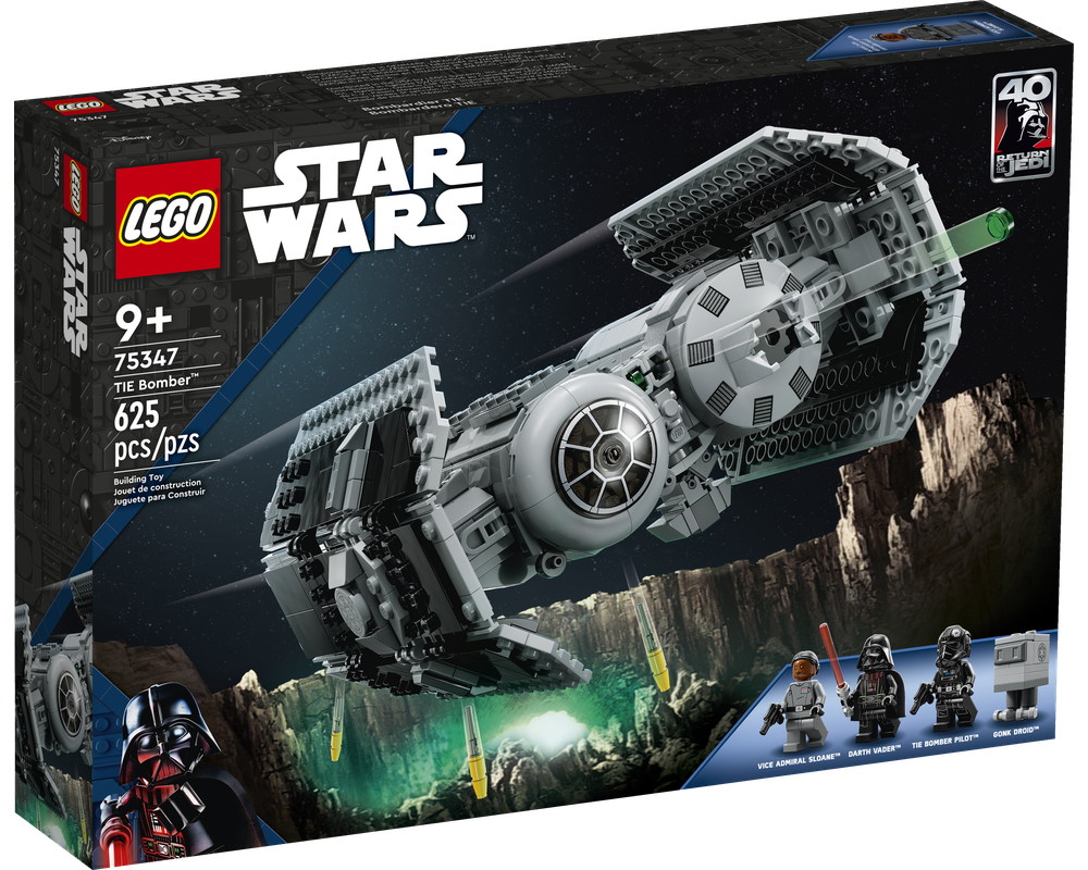 Конструктор LEGO Star Wars СИД-бомбардировщик блочный - фото 9