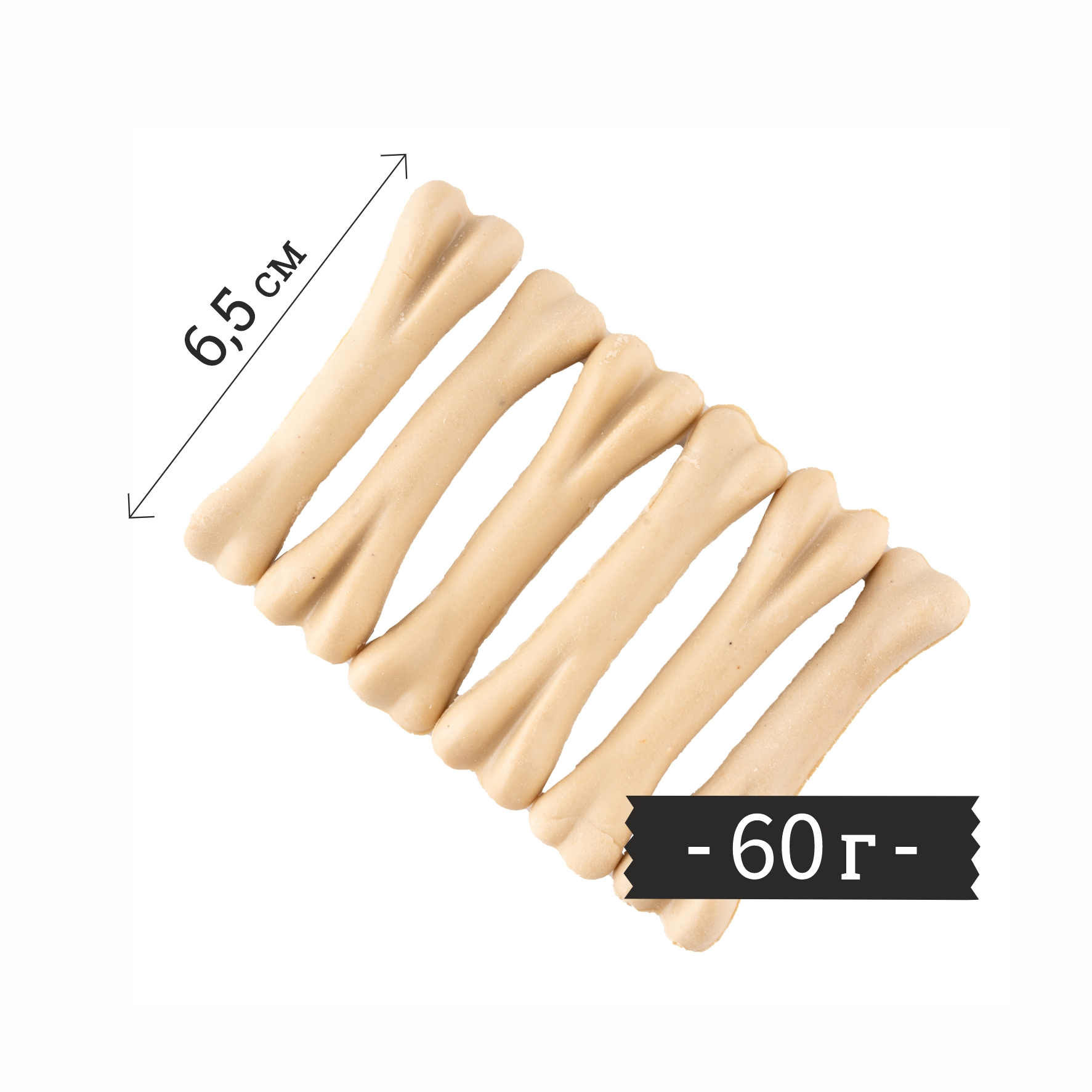 Лакомства для собак LIGHT BITES 60г Кальциевая косточка - фото 2