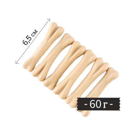 Лакомства для собак LIGHT BITES 60г Кальциевая косточка