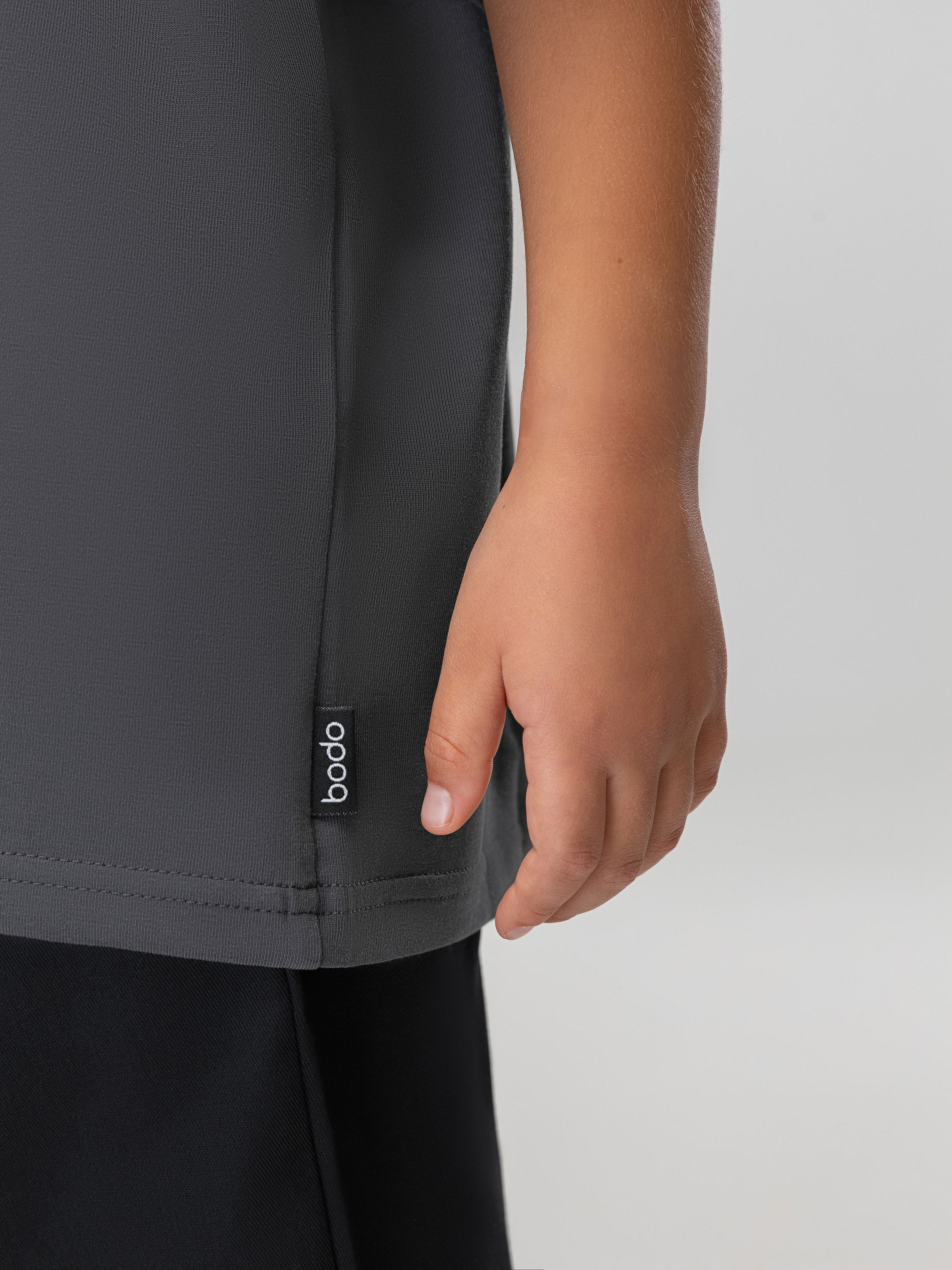 Футболка Bodo 4-475MU_серый - фото 6