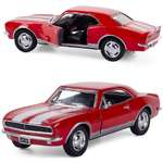 Автомобиль KINSMART Chevrolet Camaro Z/28 1967 1:36 красная 1:36