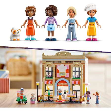 Конструктор LEGO Friends Ресторан и кулинарная школа блочный