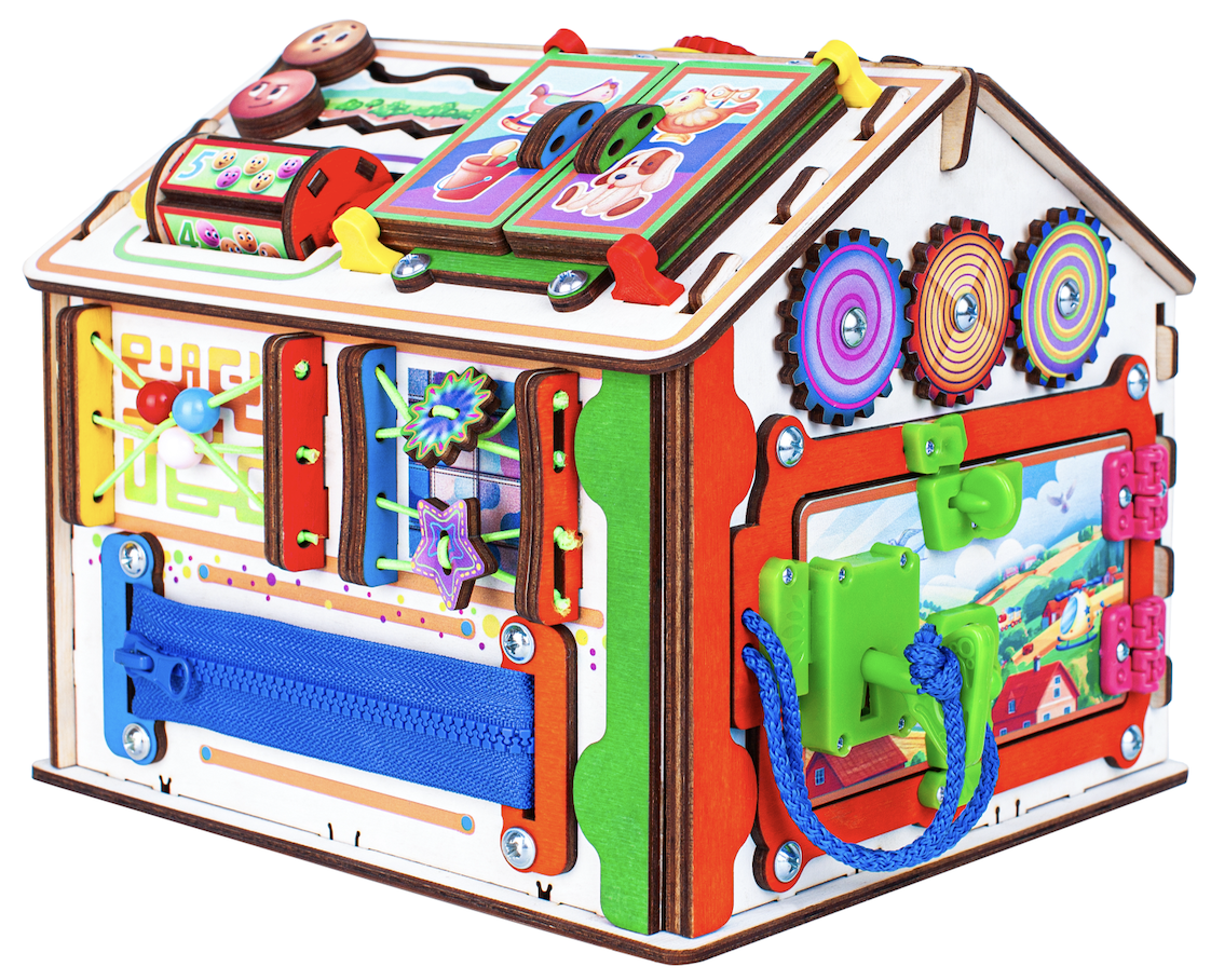 Игрушка Jolly Kids бизиборд Медовый - фото 3