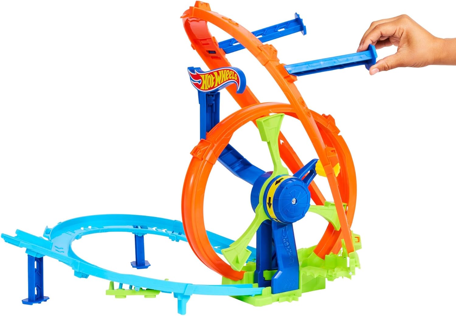 Трек Hot Wheels Колесо Кривошип Краш JBX65 - фото 4
