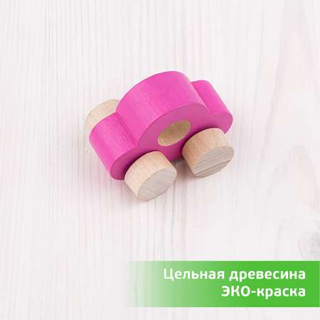 Игрушка Томик каталка Малиновая