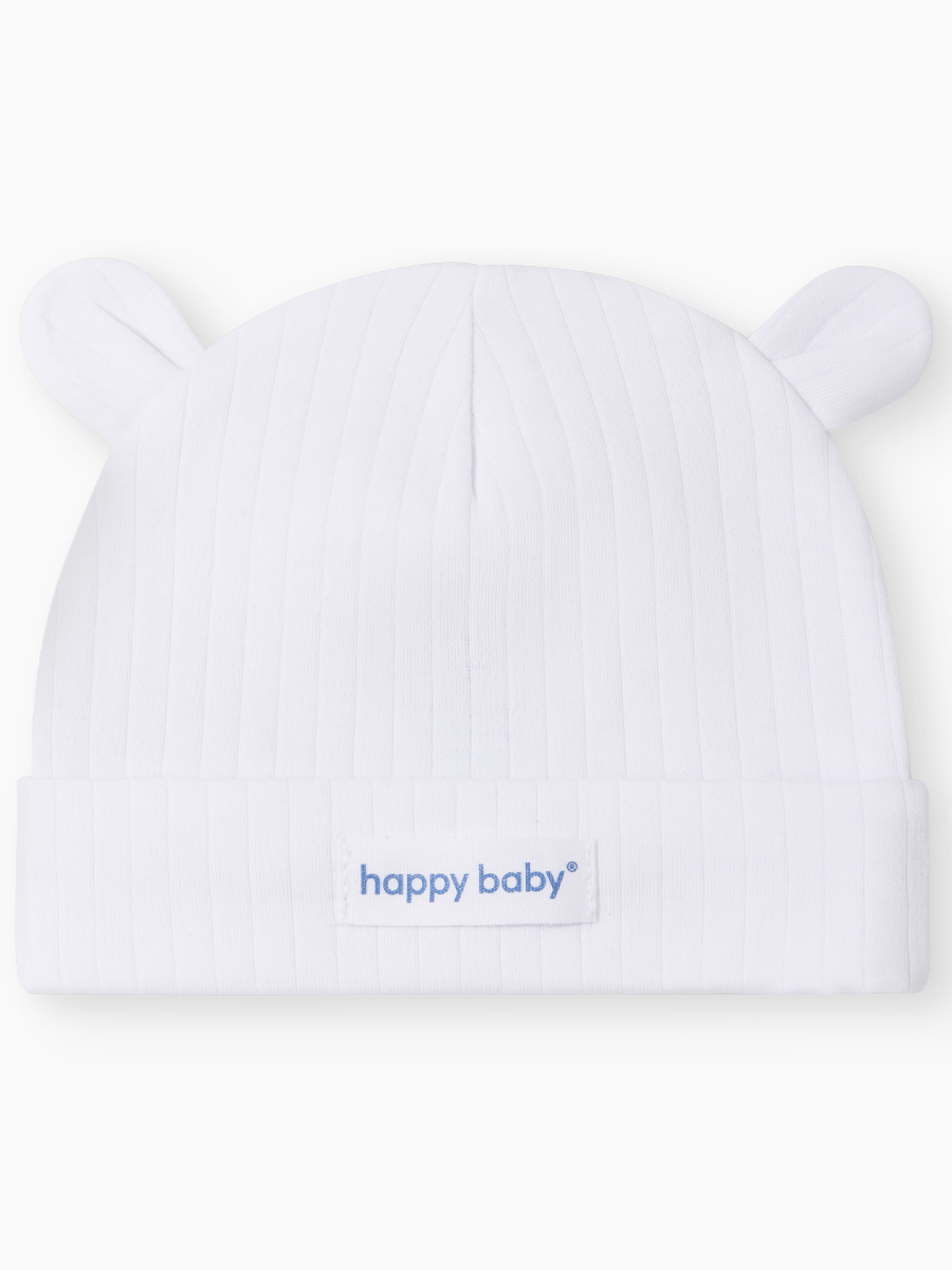 Шапочка 2 шт Happy Baby 90148-0_white-blue - фото 2