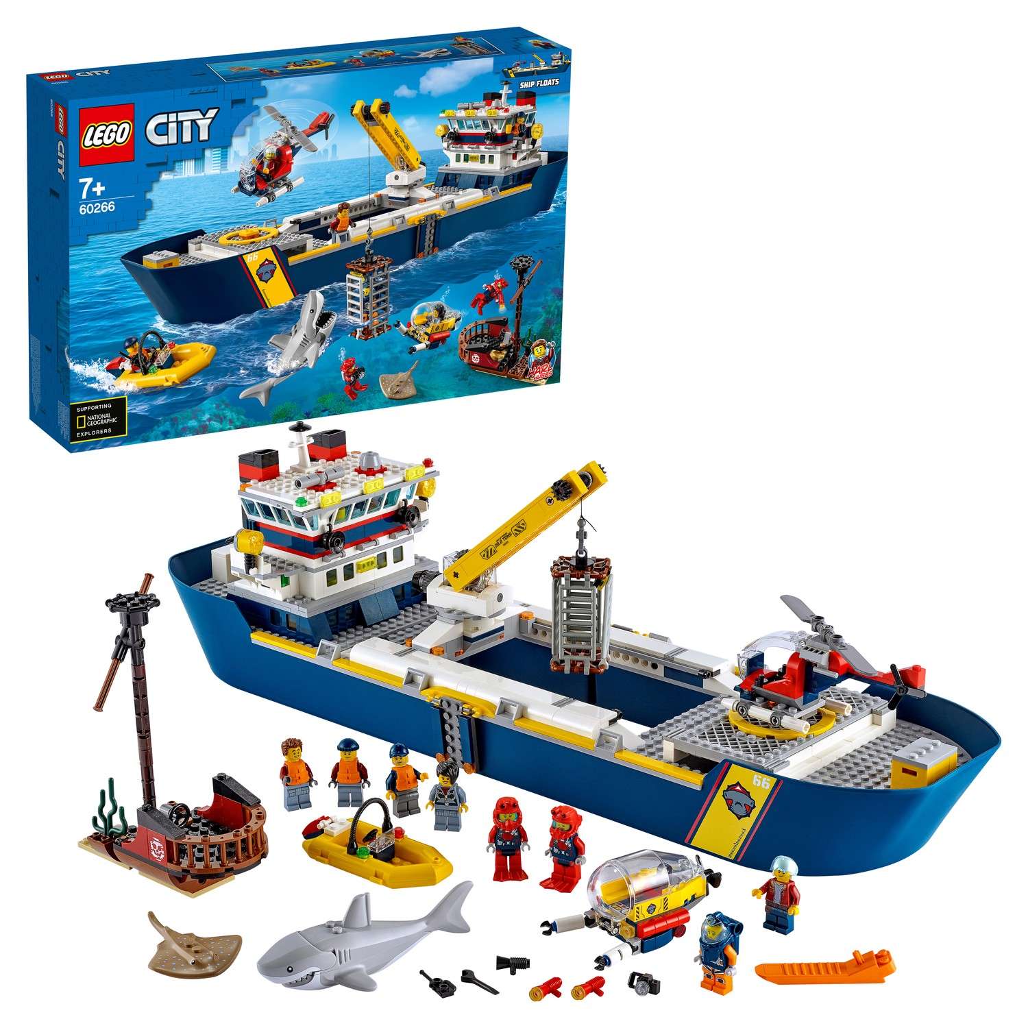Конструктор LEGO City блочный - фото 1