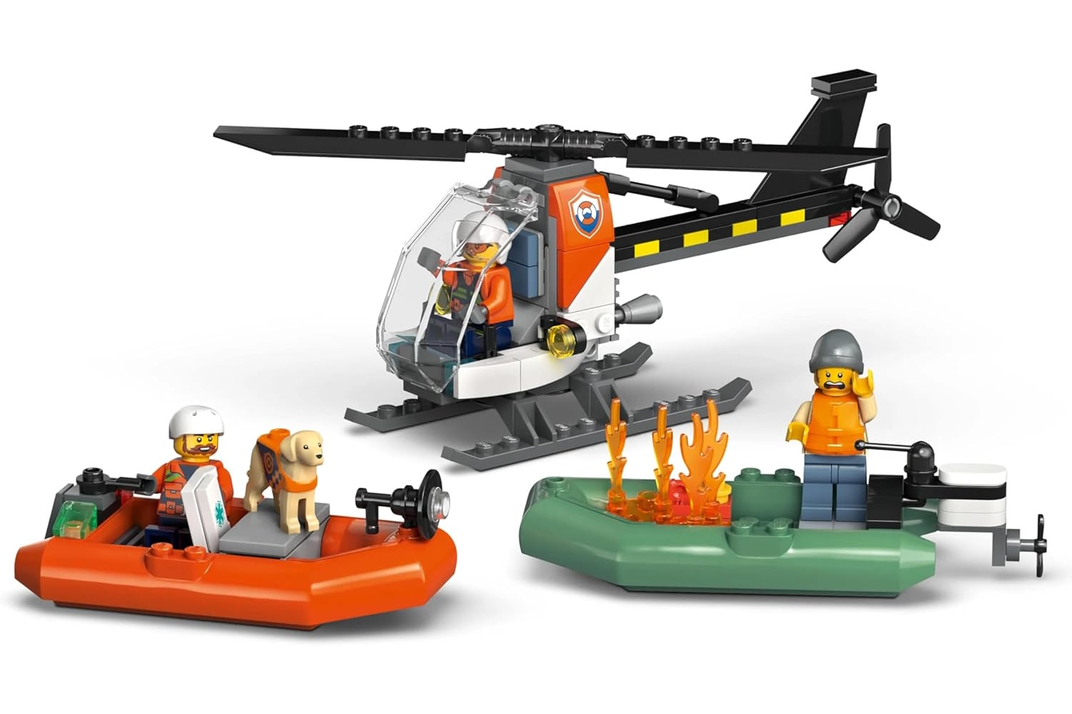 Конструктор LEGO City Спасательный корабль 742 дет. - фото 4