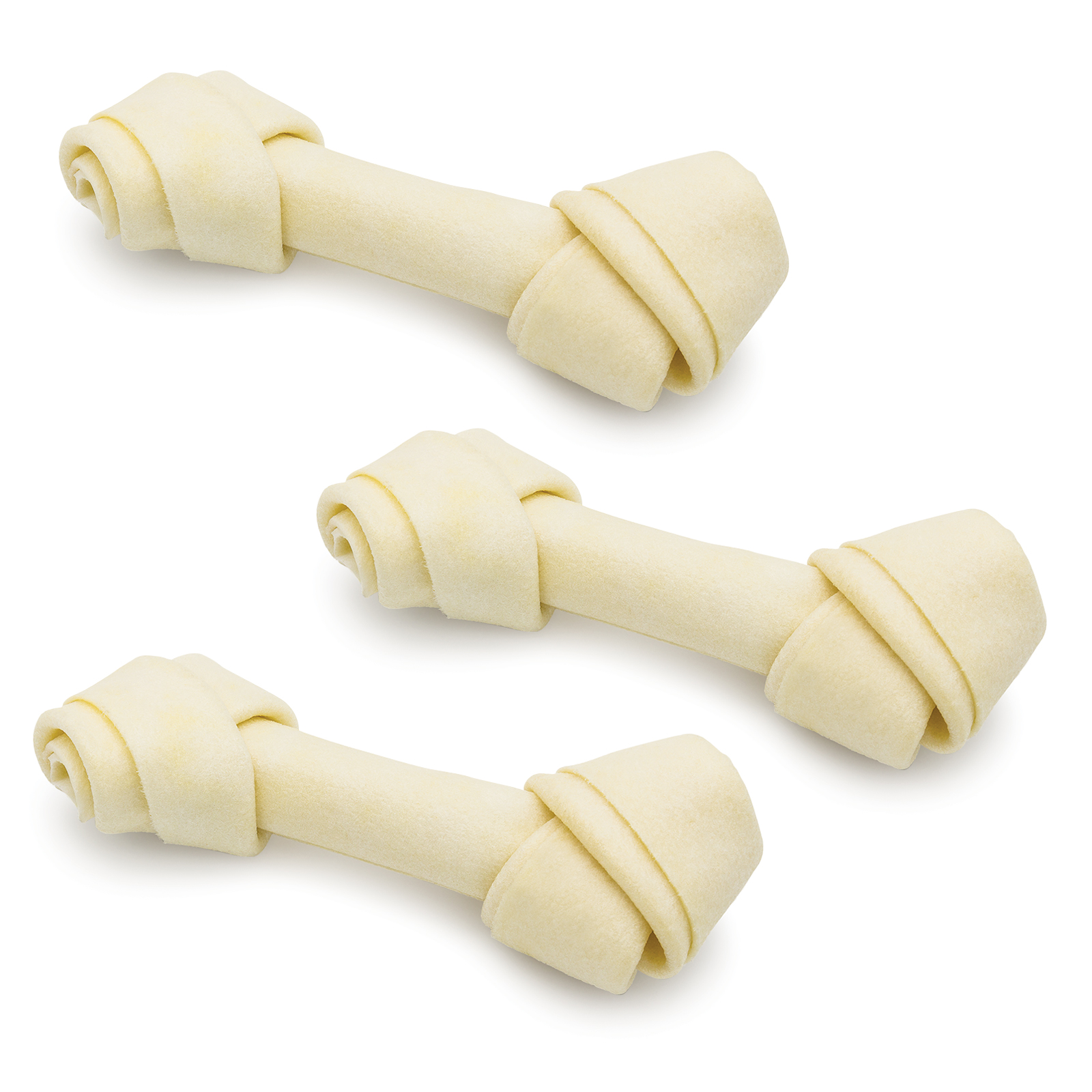 Лакомство для собак Triol Denta Косточки жевательные узловые белые 10cм 10шт - фото 2