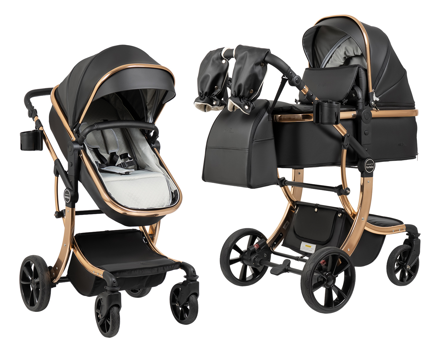 Коляска трансформер Aimile Авантюрист / Adventurer черный - фото 9