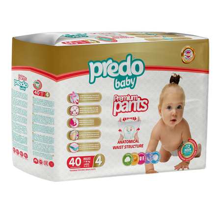 Трусики Predo 4 (7-18 кг) 40 шт.