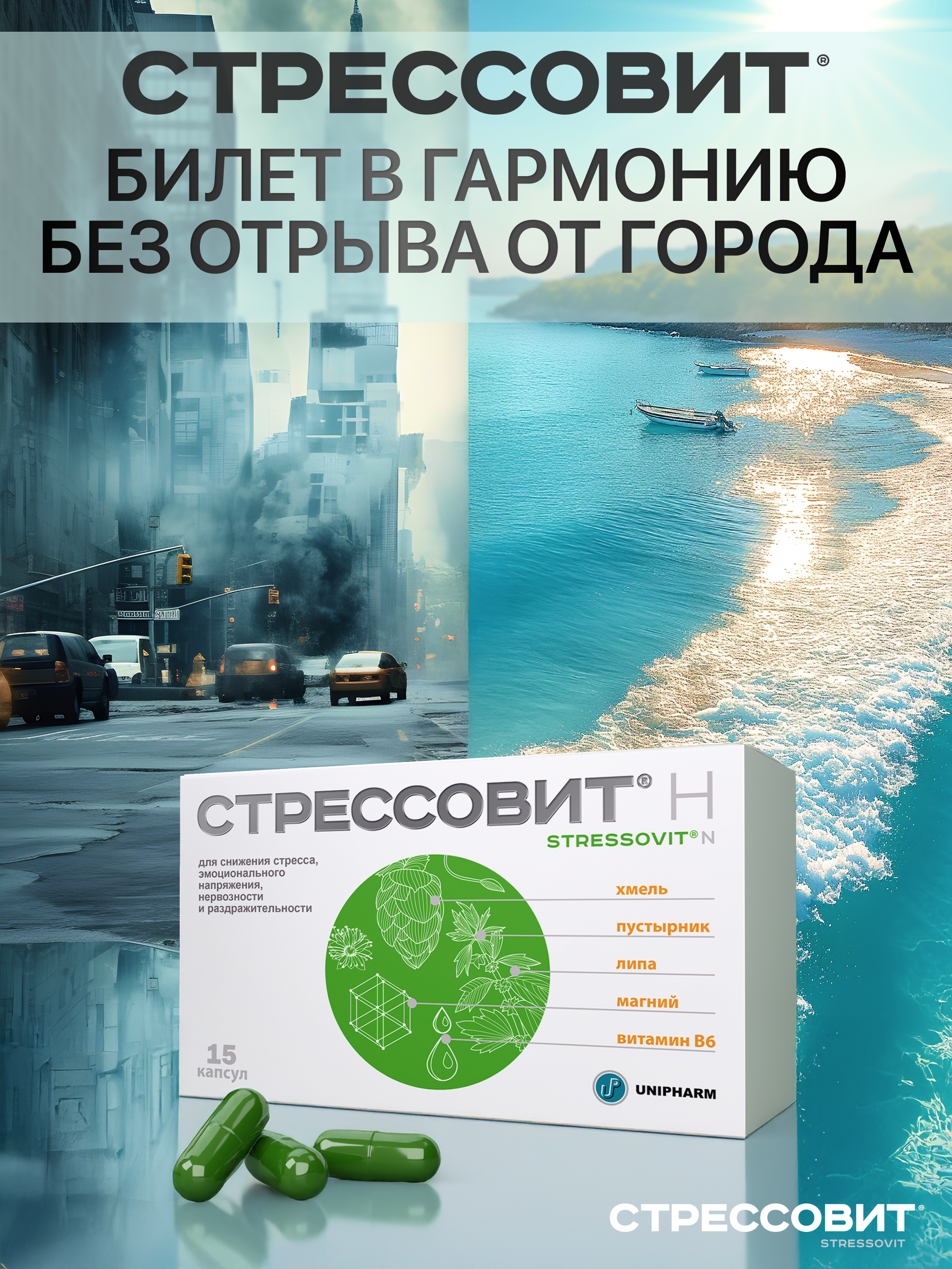 БАД Стрессовит Н 15 капсул - фото 6