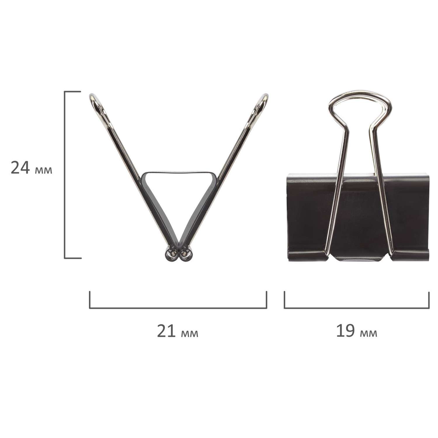 Зажимы Staff 12 шт. - фото 3