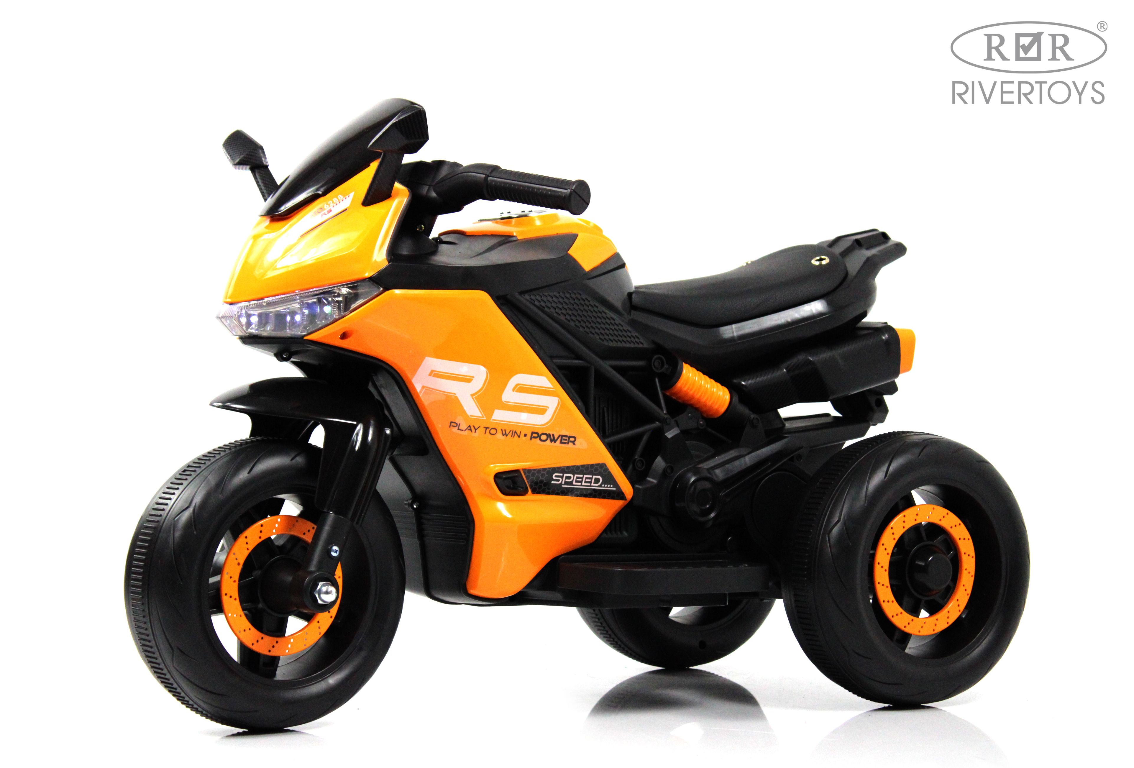 Электромобиль RIVERTOYS K002PX-YELLOW - фото 12