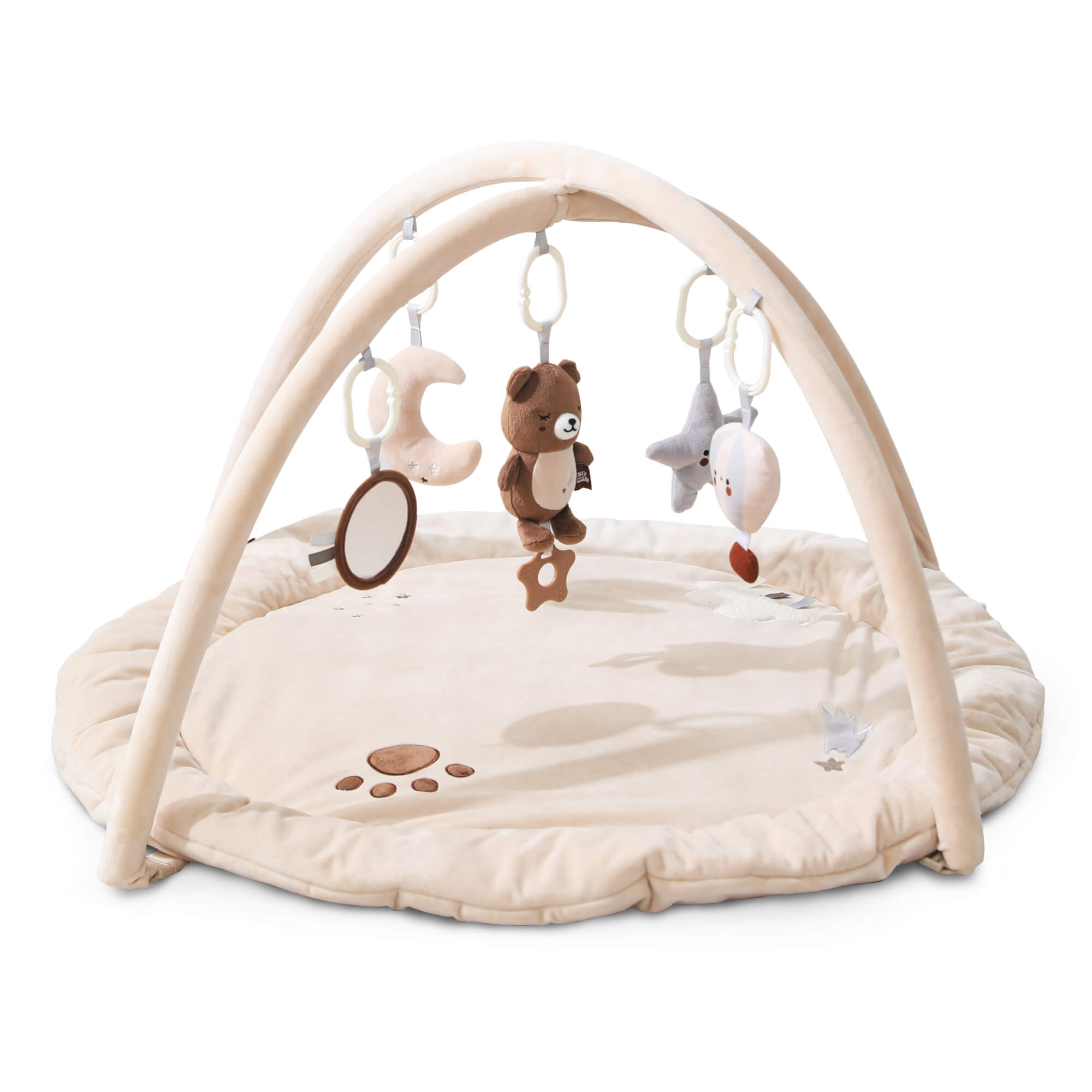 Коврик UNIX Kids с дугами Bear on the moon развивающий - фото 11