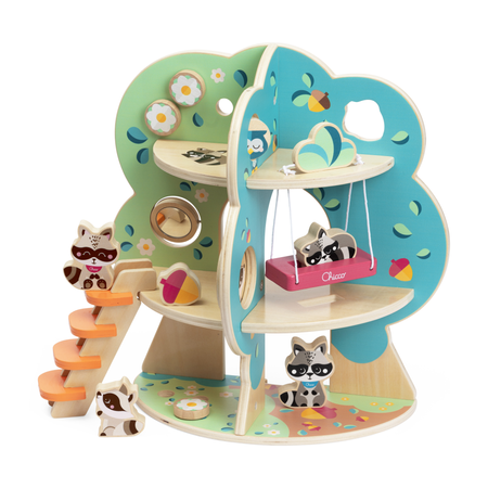 Игрушка Chicco сортер Домик енотов