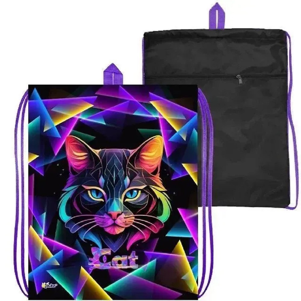 Мешок для обуви Оникс Geometric cat - фото 3