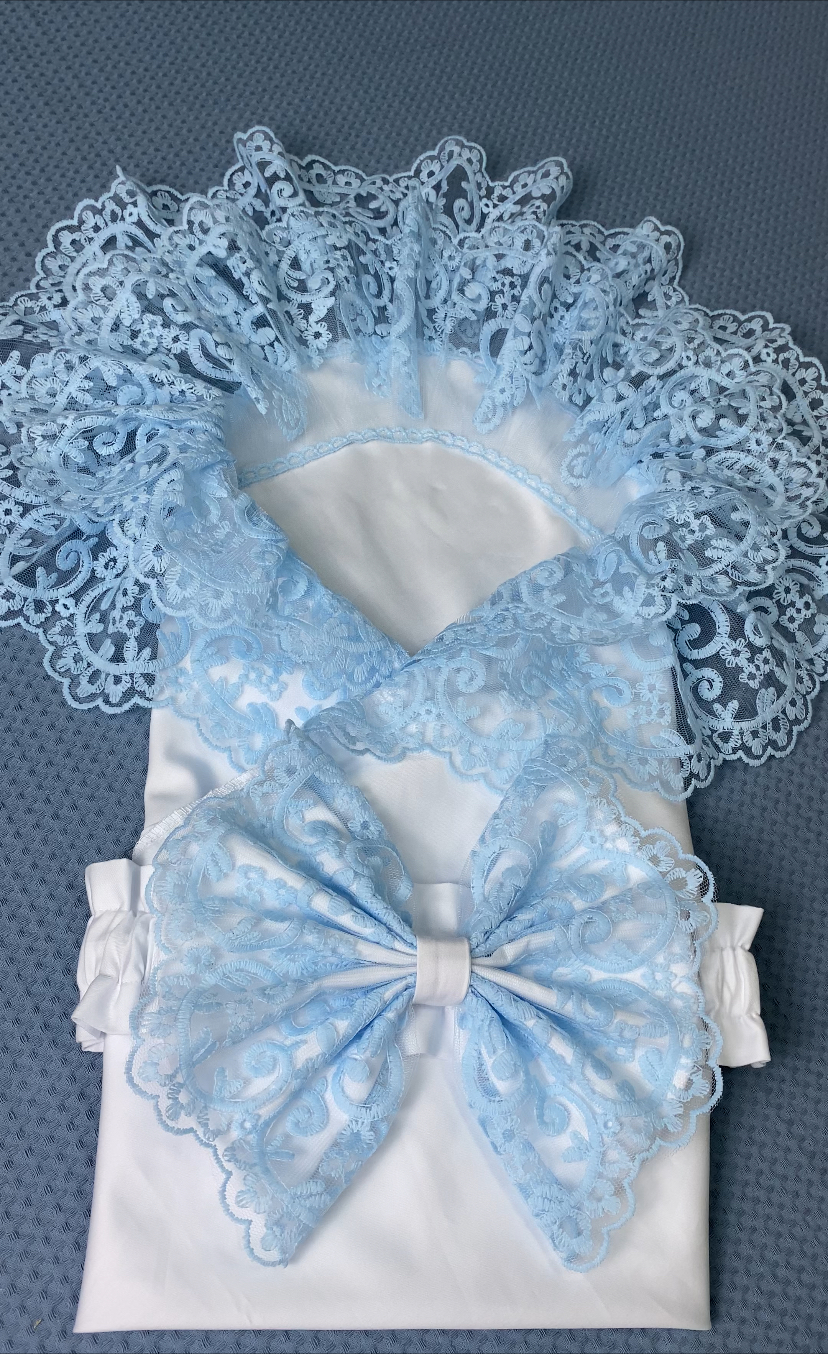 Пояс-бант для конверта на выписку Делоникс 797-3/6БНГ - фото 7