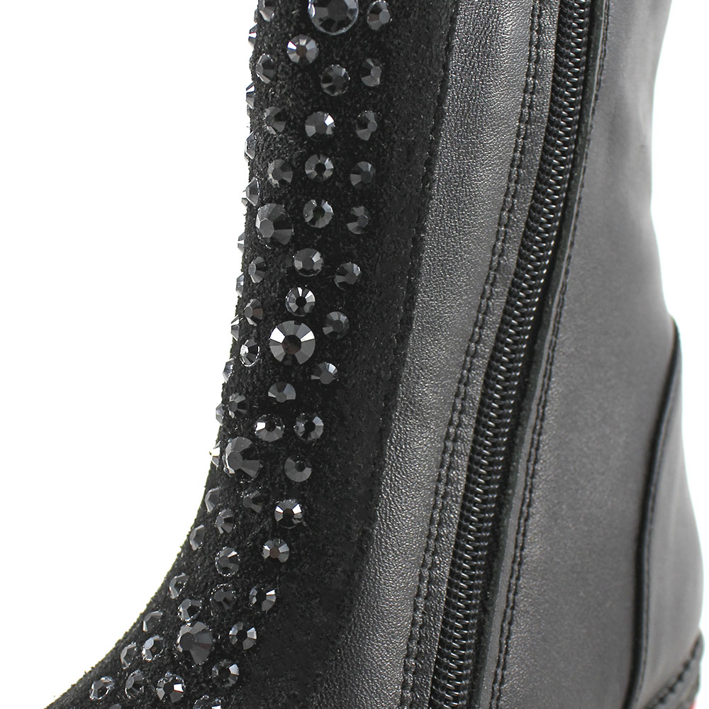 Ботинки Ascenzi 571-1-СВ Ascenzi Ботинки для девочки,черный кожа - фото 4