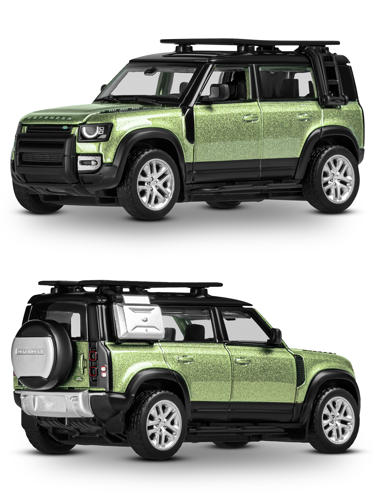 Автомобиль AUTODRIVE Land Rover Defender 110 Сборная модель 1:43 JB1251653 - фото 14