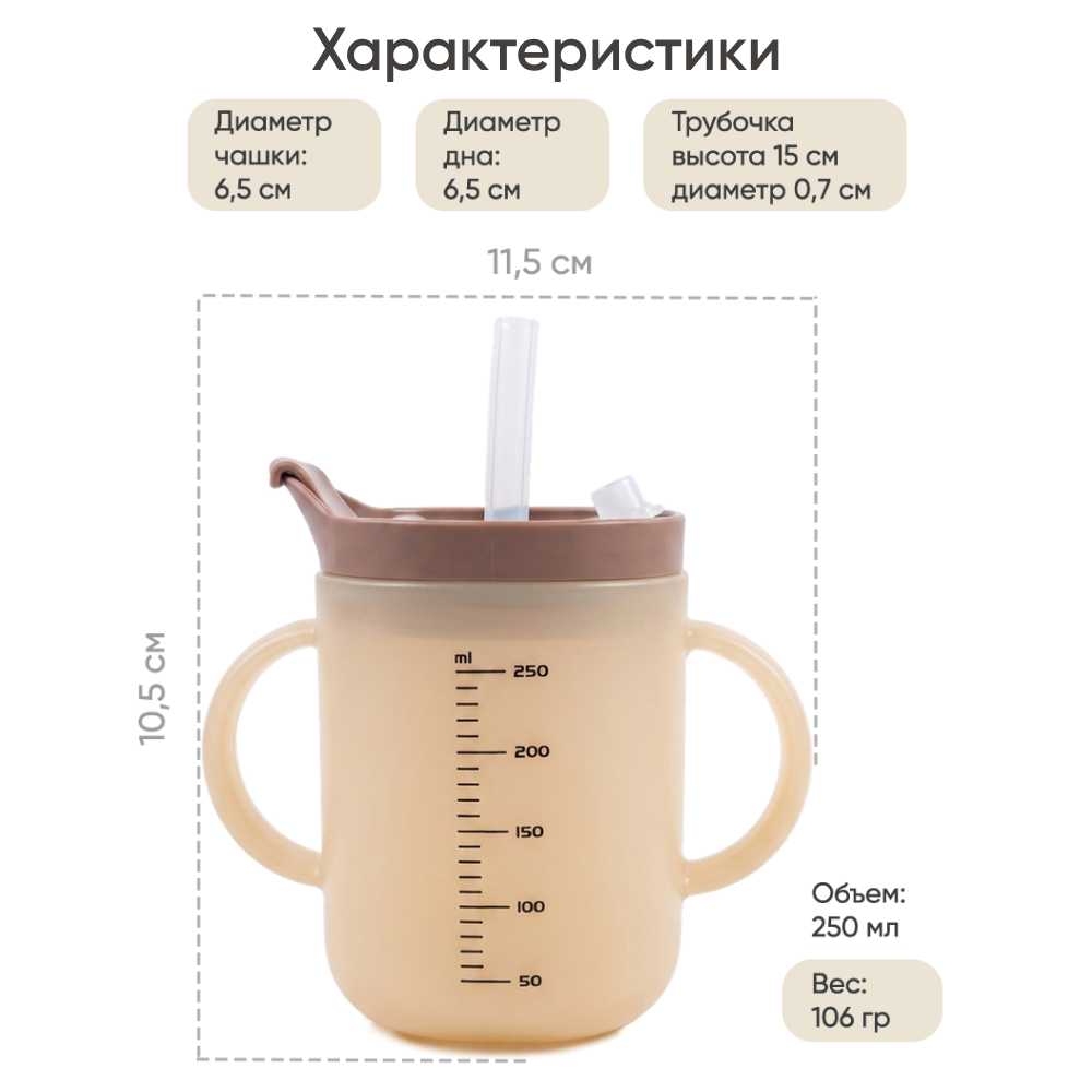 Поильник Paomma 250 мл - фото 2